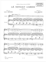 Là reposait l'amour op. 55-1 - Henry Büsser - Partition - Mélodies